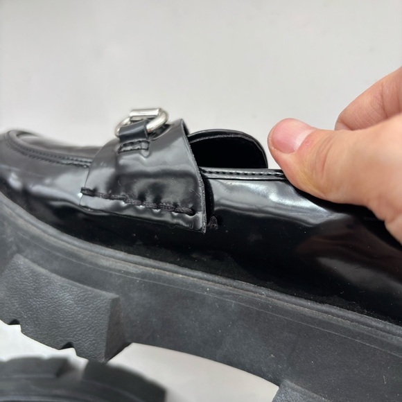 Steve Madden Trifecta Lugg Loafer Chunky Sz 8.5M - Picture 8 of 9